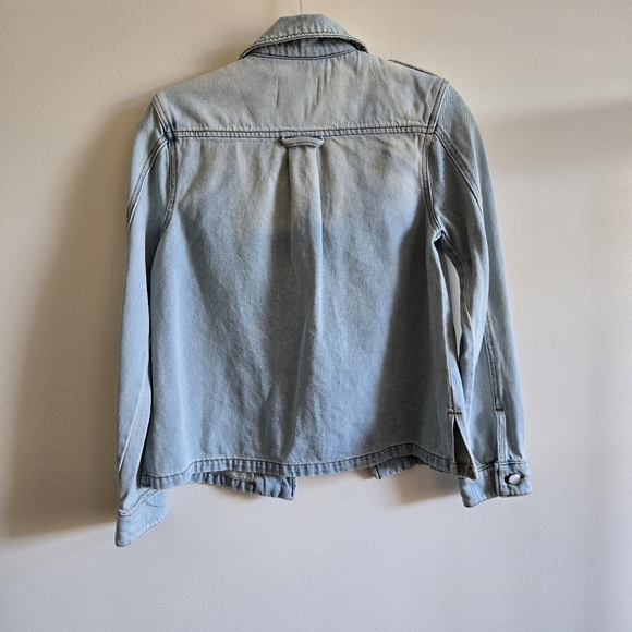 INDUSTRY I NWT XS/S Light Wash Denim Jean Jacket - Picture 2 of 10